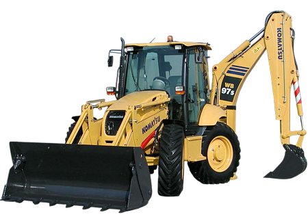  Экскаватор-погрузчик Komatsu WB97S-5 арт. 10000037 низкие цены 